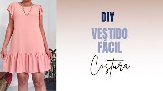 VESTIDO FÁCIL CORTE E COSTURA