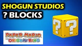 Shogun Studios: All ?-Block Locations | Paper Mario The Origami King