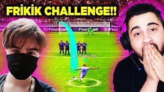 TOLGA İLE OYUNCU SİLME CEZALI FRİKİK CHALLENGE!!  EFOOTBALL PES 2021 MOBILE