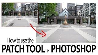 How to use the Patch Tool in Photoshop