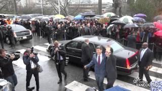 Prime Minister Justin Trudeau visits Vancouver City Hall