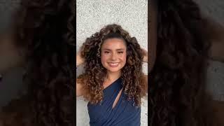 SLEEK HALF UP HALF DOWN FORMAL WEDDING CURLY HAIRSTYLE