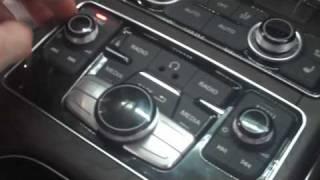 2011 Audi A8 Rear Seat Entertainment Overview