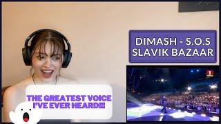 The Greatest Voice in The World?!! | Dimash - S.O.S | Slavic Bazaar Reaction