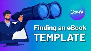 How To Find Ebook Templates | Ebooks In Canva