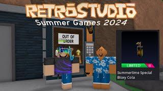 Summertime Special Bloxy Cola [RetroStudio Summer Games 2024] | RetroStudio | Roblox