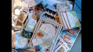 Junk Journal Supplies and Paper Crafting Birthday Gifts I Received!