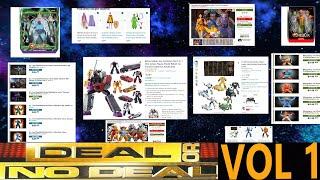 DEAL OR NO DEAL VOL 1: THUNDERCATS, SILVERHAWKS, HEMAN CARTOON, TRANSFORMERS, MENASOR, 5 PACK GI JOE