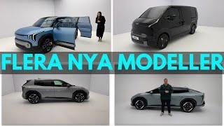 Nya Kia EV4, PV5 (en MPV) och EV2 koncept | Elbilsmagasinet