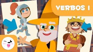 Los VERBOS para niños - Caminar, saltar, comer, dormir, escribir... -  Episodio 1