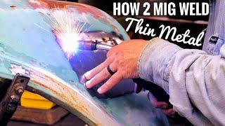 How to MIG Weld (THIN) Sheet Metal (Plus BONUS Content)