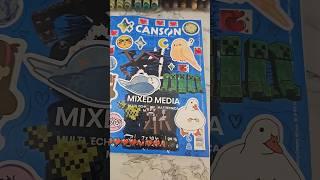 Mini Sketchbook Tour #sketchbooktour #shorts