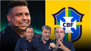 RONALDO será o NOVO PRESIDENTE DA CBF?? ROMÁRIO E ZINHO defendem e aprovam FENÔMENO na ENTIDADE!!!