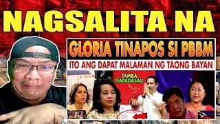 KAKAPASOK LANG! GLORIA NAGSALITA NA MATINDING PASABOG VP SARA PBBM FL/REACTION VIDEO