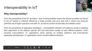 Internet of Things - Module 2 - Interoperability in IoT