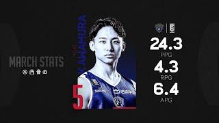 Yuki Kawamura March Highlight｜B.LEAGUE 2022-23 SEASON