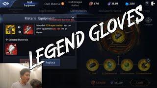 Crafting Legendary Gloves!