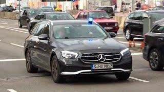 [Mercedes Benz E-Klasse]  2x Ziviler PKW Polizei Stuttgart