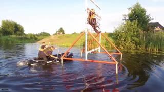 Freiwillige Feuerwehr Kirchwerder Nord Schlauchboot Bahneinweisung 2017