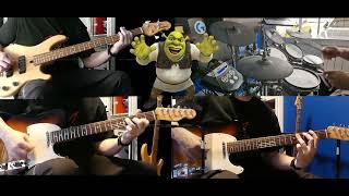 ALL STAR - SMASH MOUTH (Drum, Bass, Guitar) cover - #shrek  B.O.