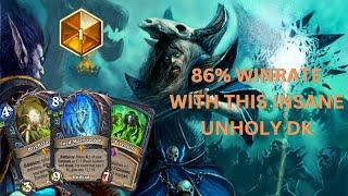 Getting Legend in Hearthstone with over 85% Winrate ( Unholy Death Knight)