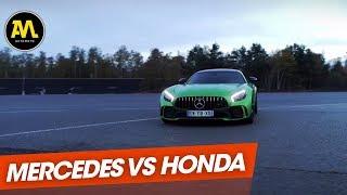 Duel : Mercedes AMG GT R vs. Honda NSX