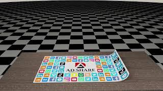 Ad Share - 3D Animated Logo - Marketing Agency