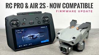 DJI Air 2S & RC Pro Now Compatible | How To Bind