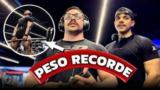 Treino de perna INACREDITÁVEL - Batendo PR no DEADLIFT