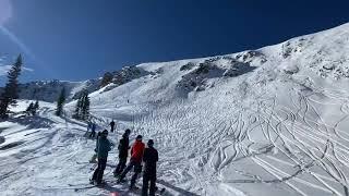 The Cirque at Winter Park. Alphabet Chutes into Eldorado and Waterfall