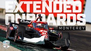 'Doesn't [expletive] turn now!' | Extended Onboards from Firestone Grand Prix of Monterey | INDYCAR