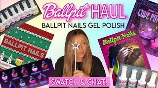 ‍️ BALLPIT NAILS Gel Polish Haul | Swatching Nail Mail | Miss Jo's Nail Co. | Random Ramblings