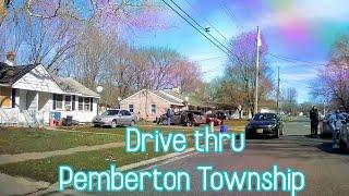 DRIVE THRU PEMBERTON'S SUNBURY VILLAGE HOOD AND BROWNS MILLS - - - SOUTH JERSEY - - - KINSLEY RD -