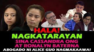 CASSANDRA ONG AT RONALYN BATERNA NAGKATARAYAN! HARRY ROQUE POGO RAID BAMBAN TARLAC MAYOR ALICE GUO