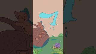 Animación 2d - rough animation- clean up & color and shadow | #2danimation #animation