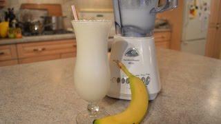 How to Make Quick Banana Milkshakes: Cooking with Kimberly