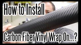 How To Install A Carbon Fiber Vinyl Wrap On...? #HelpfulDetailingVideos #detailingtips #details