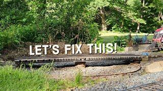 Seized bearings! Turntable restoration on the Mill Brook Railroad