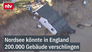 Küstenerosion beschleunigt sich: Nordsee könnte in England 200.000 Gebäude verschlingen | ntv