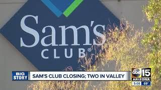 Sam’s Club closures to affect Valley stores