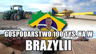 Cała prawda o rolnictwie Brazylii! Odwiedzamy gospodarstwo o powierzchni 100 tyś hektarów! CZ.1