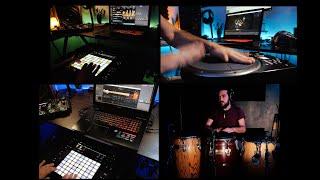 - PUSH 2 FUNKY JAM WITH  VST INSTRUMENTS AND PERCUSSIONS -