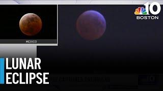 ICYMI: Total lunar eclipse captured overnight