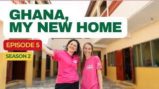 Building sisterhood community in Ghana | Ghana my new home | S2 Ep05 | Monika & Aubrey