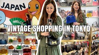 JAPAN VLOG | BEST Vintage Luxury Stores in Tokyo with Prices | Preloved Luxury Shopping Vlog 2024