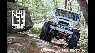 The Restoration of Dale's 1970 Toyota Landcruiser FJ-40 L33 RESTOMOD!