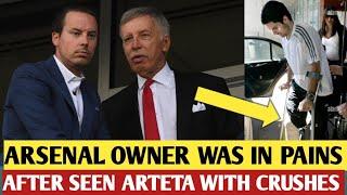 Arsenal Owner in Shock After Mikel Arteta's Hospitalization