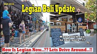 How Is Legian Bali Now..??? Lets Drive Around And See What Is Happening..!! Bali Update