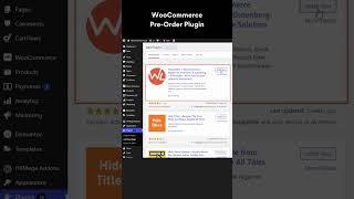 WooCommerce Pre Order #wordpressplugin #woocommerce #shoplentor #hasthemes