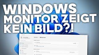 [2024] Windows: MONITOR ZEIGT KEIN BILD?! | Blackscreen Problemlösung | Deutsch